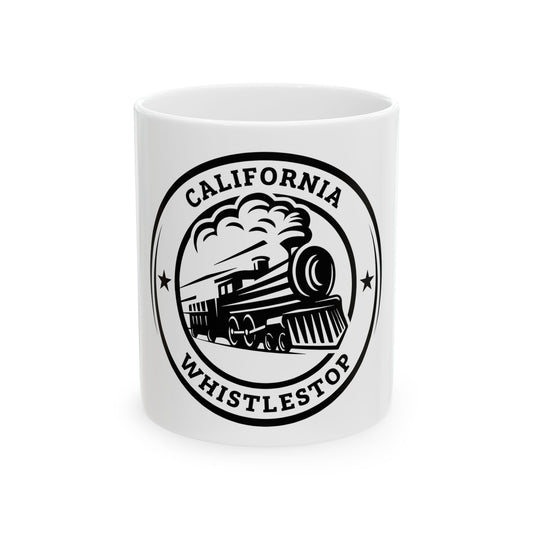 California Whistle Stop Ceramic Mug - 11oz