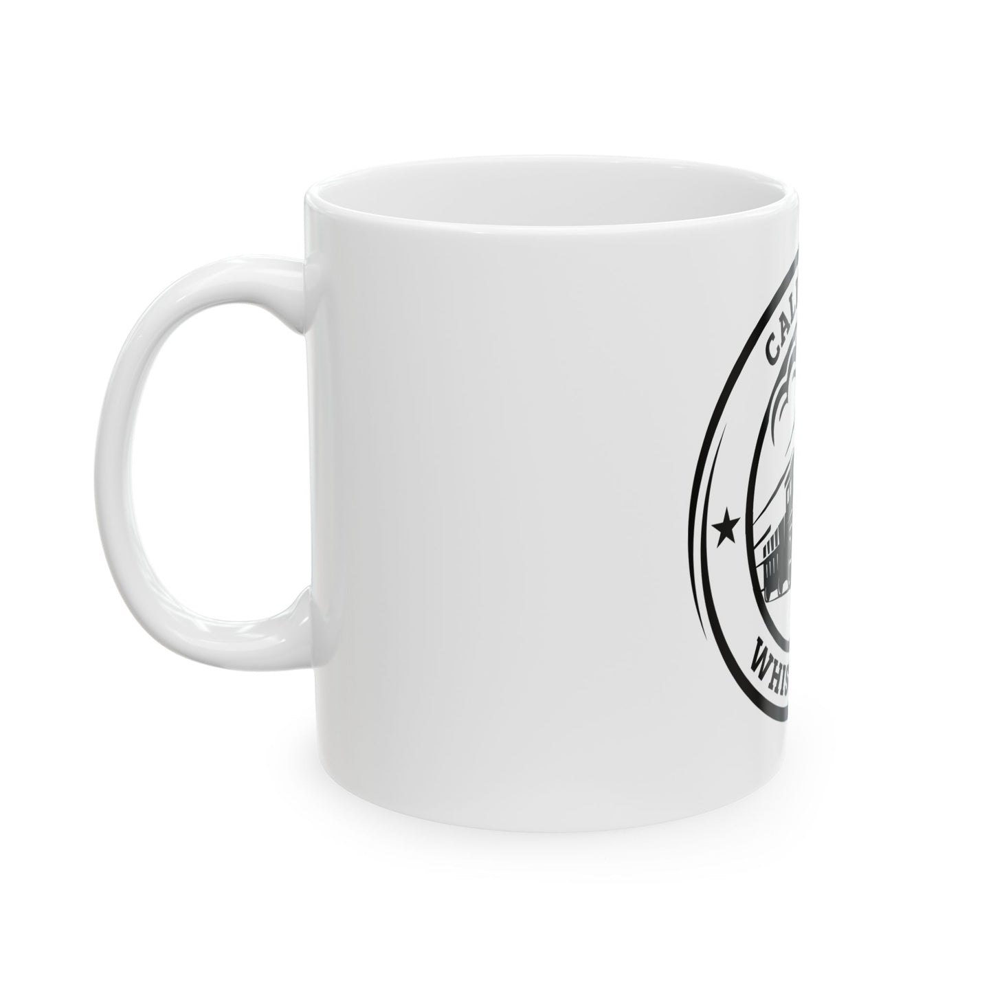 California Whistle Stop Ceramic Mug - 11oz